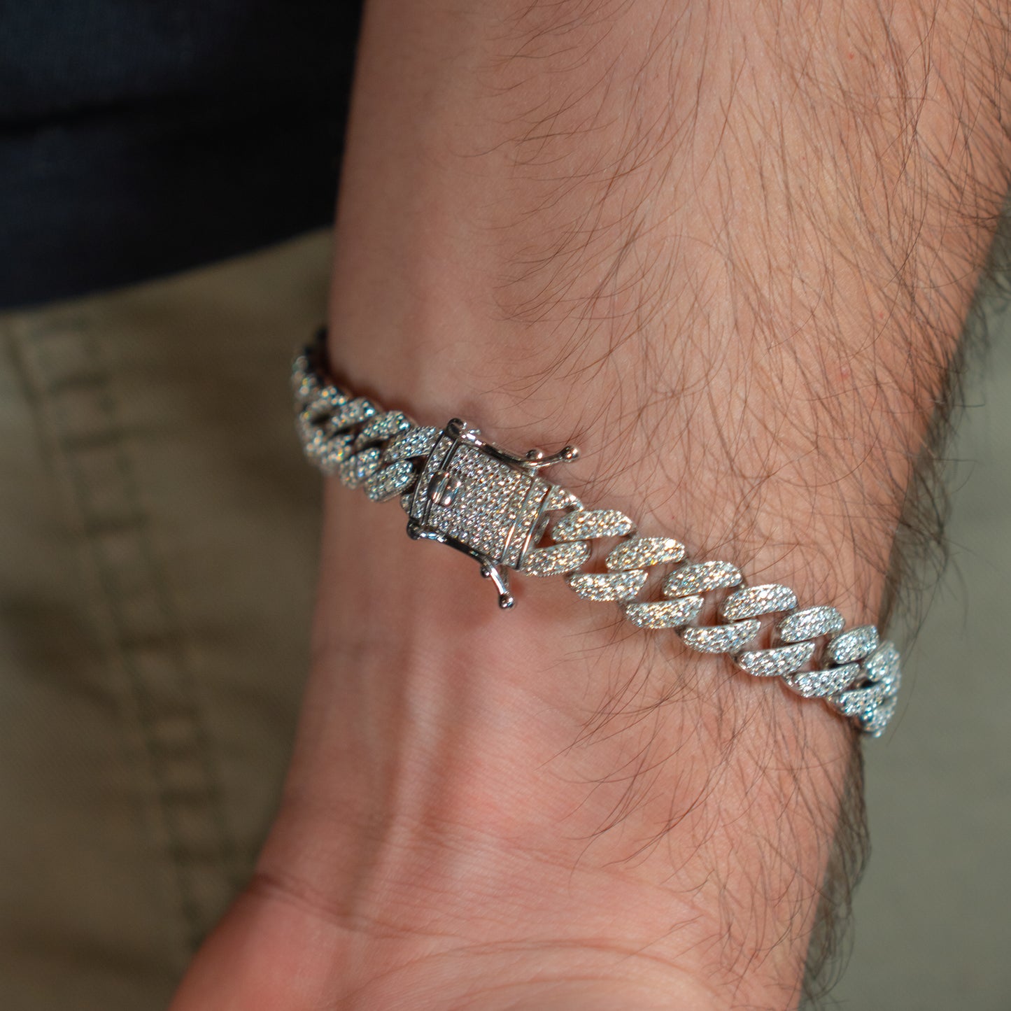 10mm Cuban Linked Bracelet