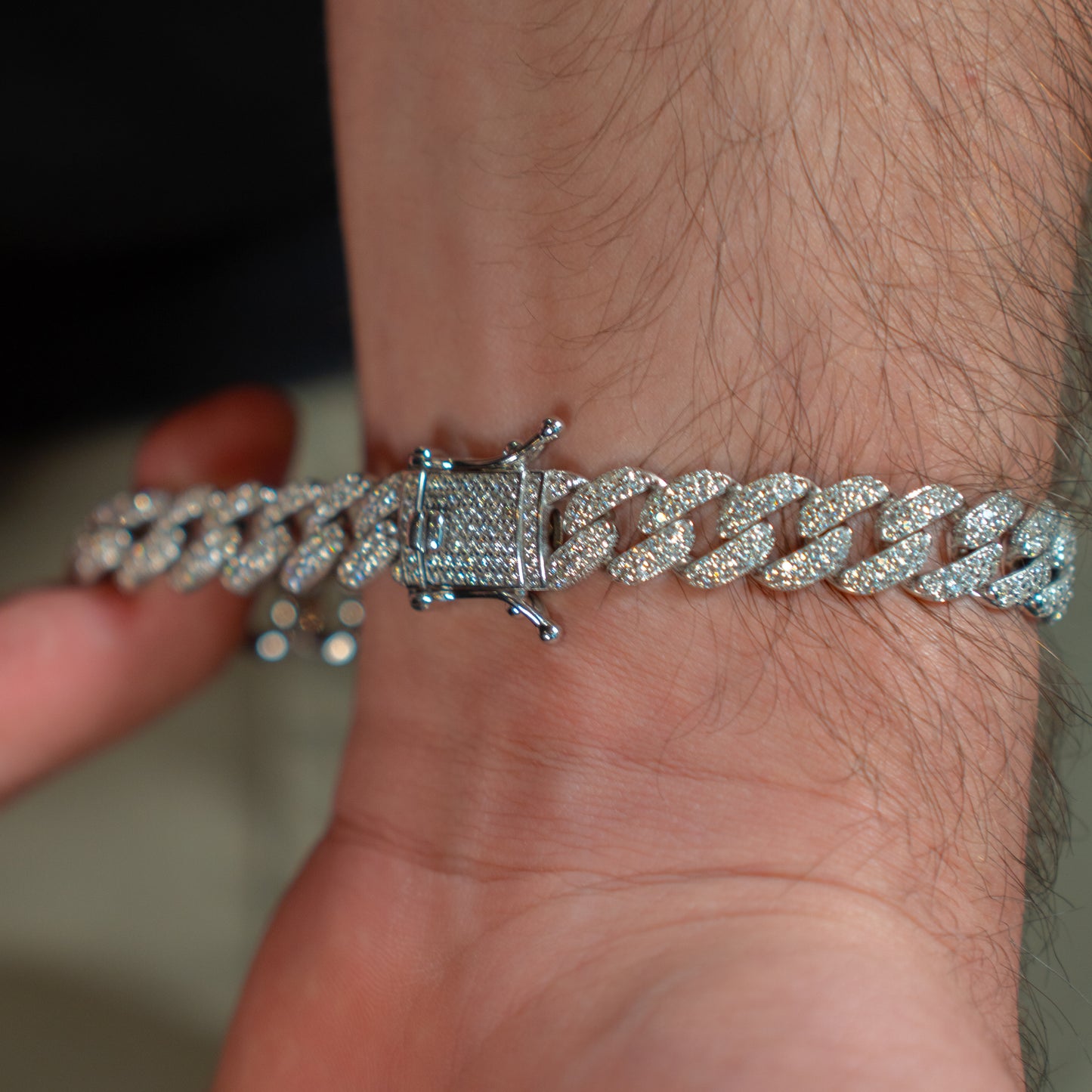 10mm Cuban Linked Bracelet