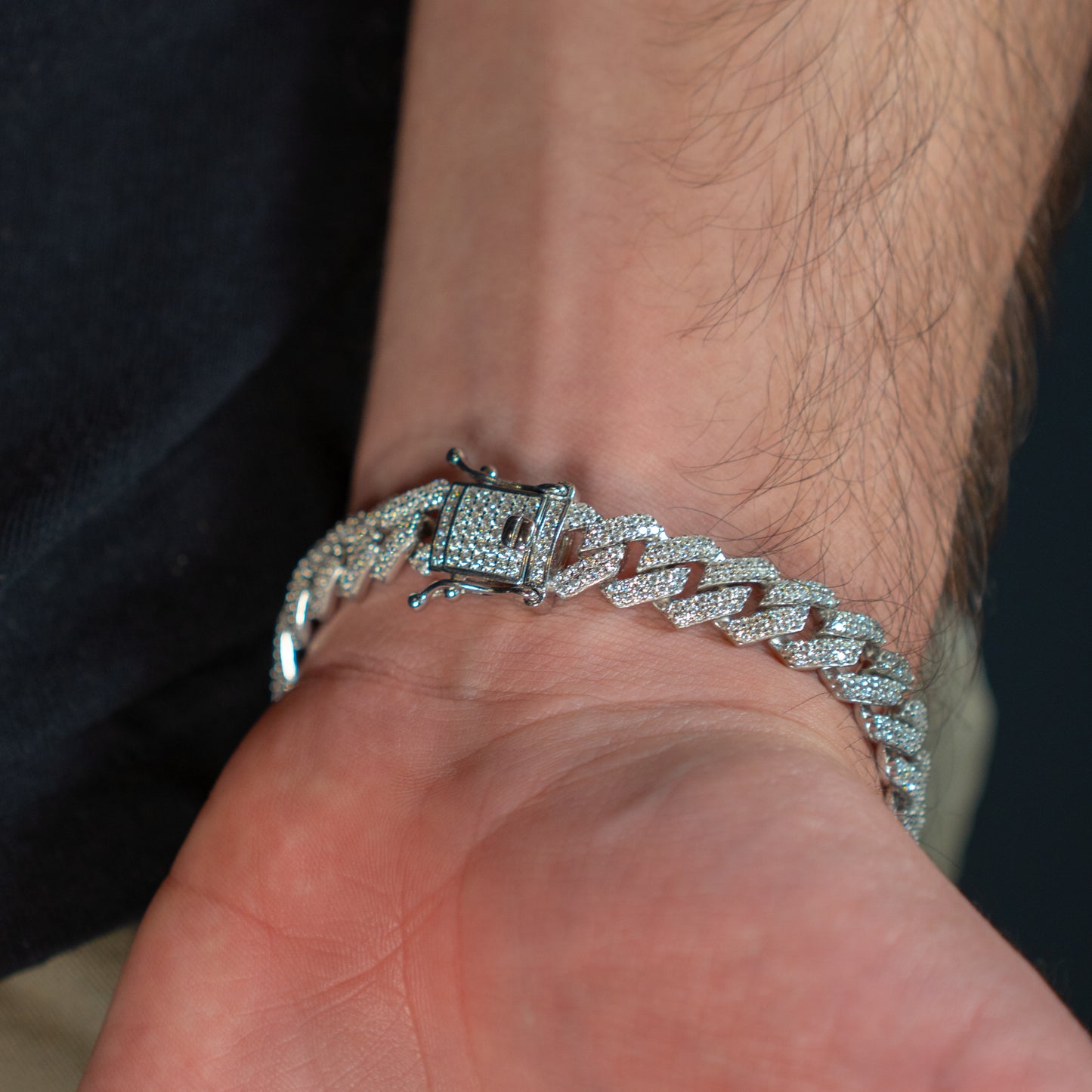 10mm Prong Cuban Bracelet