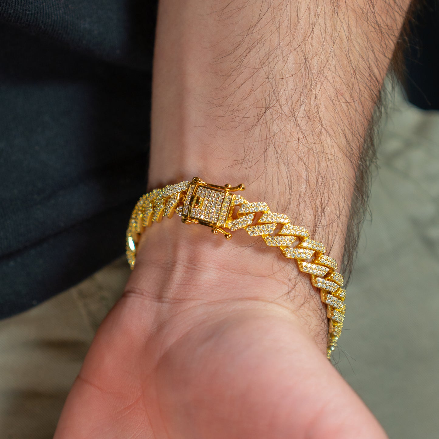 10mm Cuban Linked Bracelet