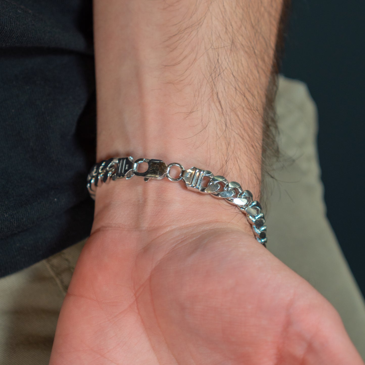 9mm Cuban Linked Bracelet