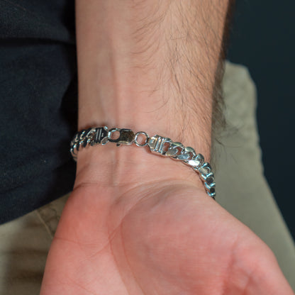 9mm Cuban Linked Bracelet
