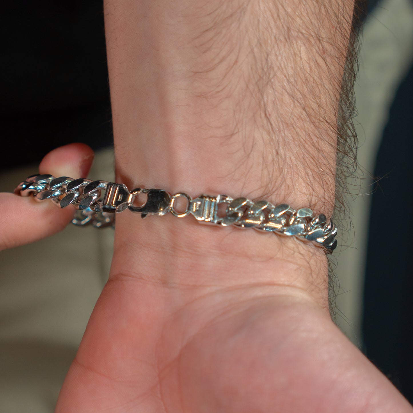 9mm Cuban Linked Bracelet