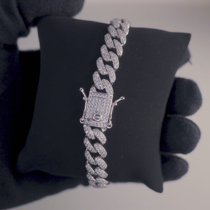 10mm Cuban Linked Bracelet